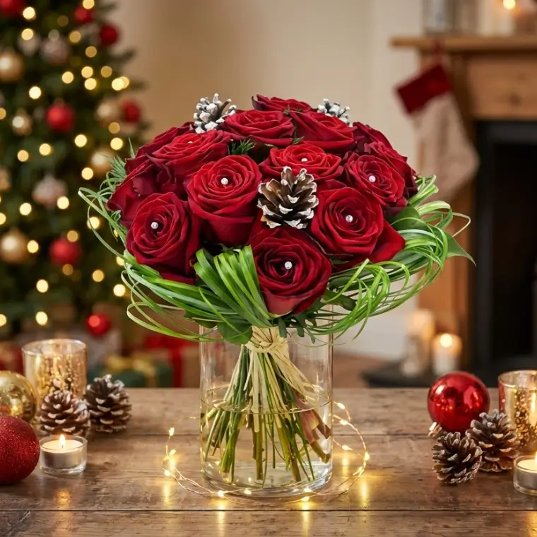 Étoile Rouge de Noël